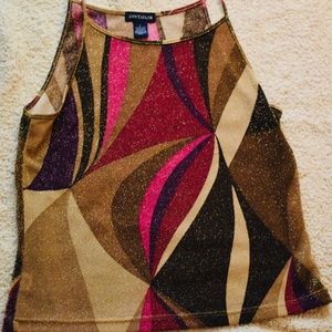 Sparkly Ann Taylor Tank Top Size Large